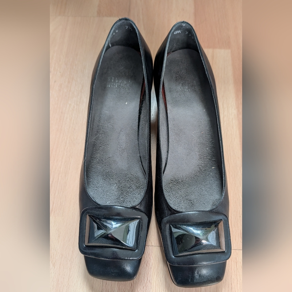 Stuart Weitzman Black Heels 7.5